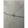 Image 2 : STERLING SILVER SNAKE SKIN CHAIN NECKLACE, EXTRA LENGTH, 26" MARKED ITALY 925 ATG