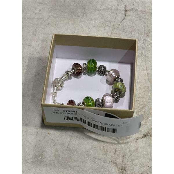 925 STERLING SILVER CHARM BRACELET