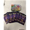 Image 1 : 15 SPECIAL PACKS POKEMON TRICK OR TRADE CARDS WITH COLLECTOR TIN