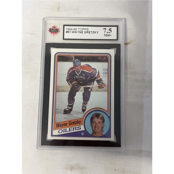 WAYNE GRETZKY 84-85 TOPPS CARD