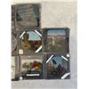 Image 4 : 10 VINTAGE PAINTED GLASS SLIDES