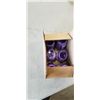 Image 3 : NEW CASE OF DARK PURPLE GIFT RIBBON, 120 ROLLS OF 66FT