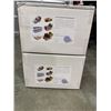 Image 1 : 2 NEW 9C FOOD STORAGE BINS