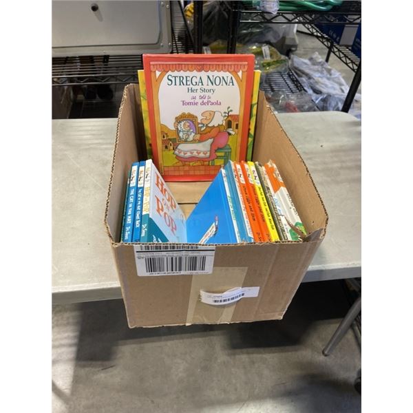 VINTAGE DR SUESS BOOKS, AND TWO SIGNED BOOKS INCLUDING TOMIE DEPAOLA