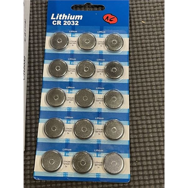 150 NEW CR2032 WATCH BATTERIES
