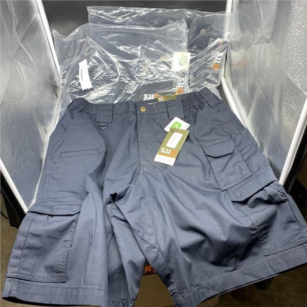 THREE NEW 5.11 PLUS TACTILE PRO SHORTS  RETAIL $180 MEN'S SIZE 42