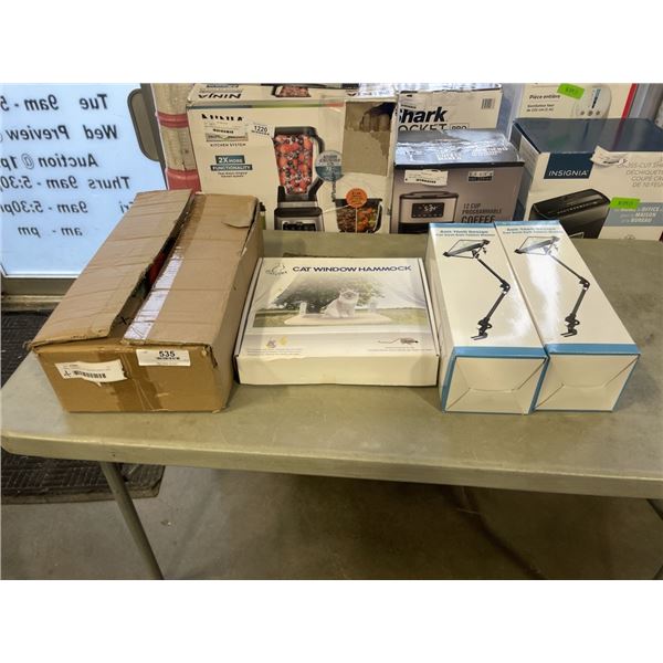 WALL HANGERS, CAT WINDOW PERCH AND TABLET STANDS/BRACKETS