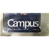 Image 4 : 5 NEW PACKS OF CAMPUS NOTEBOOKS, 3 PACKS OF 3DARK BLUE AND 2 PACKS OF 5 BLACK, SIZE B5