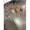 Image 2 : 6 NEW CASES OF MERRY CHRISTMAS HANGING LOLLIPOPS
