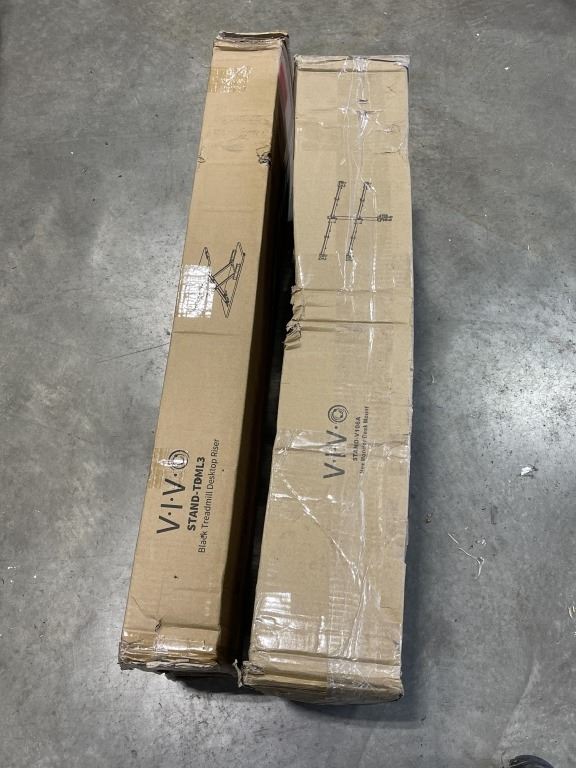 Treadmill Riser VIVO HEX MONITOR DESK MOUNT AND VIVO TREADMILL RISER