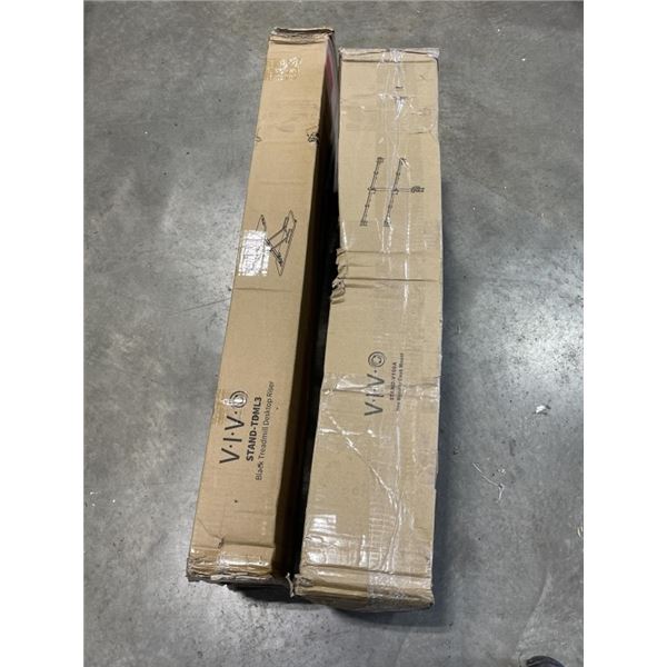 VIVO HEX MONITOR DESK MOUNT AND VIVO TREADMILL RISER