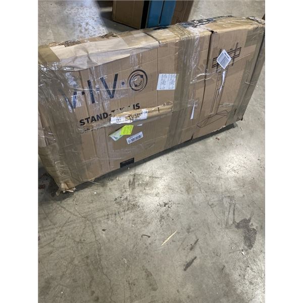 VIVO DUAL COLUMN HEAVY DUTY TV FLOOR STAND