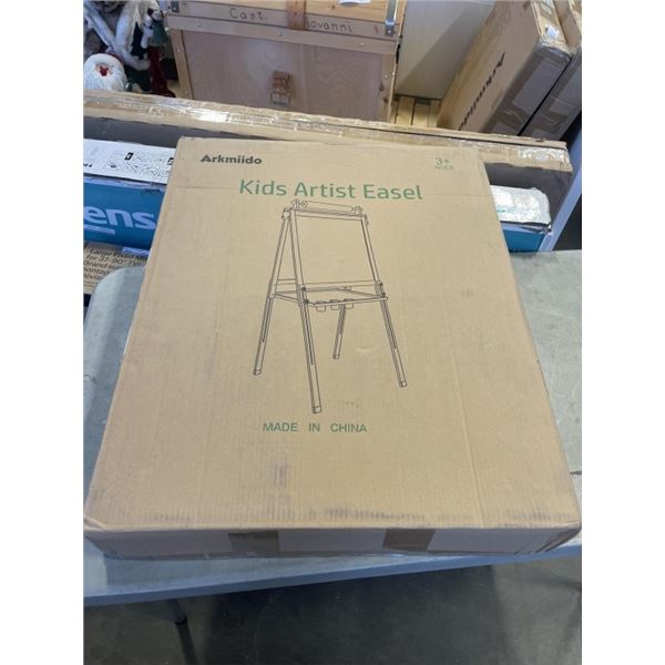 NEW ARKMIIDO PINK KIDS ARITIST EASEL SET