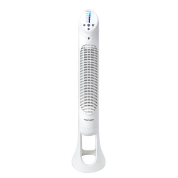 HONEYWELL QUIETSET 40" WHITE OSCILLATING TOWER FAN - TESTED WORKRING, RETAIL $129