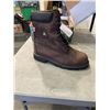 Image 3 : NEW PAIR OF DAFFO MODE STEEL TOE BOOTS SIZE 11, BROWN