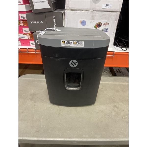 HP CROSSCUT SHREDDER CC16 WORKING