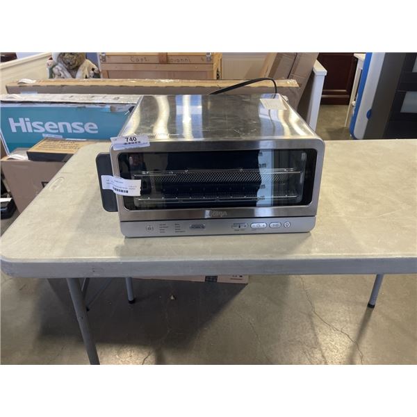 NINJA FLIP TOASTER OVEN AIR FRYER - TESTED WORKING