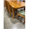 Image 8 : SOLID PINE DINING FARM HOUSE TABLE WITH TORAGE DRAWERS AND 8 CHAIRS