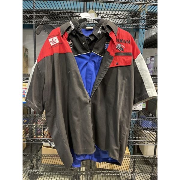 3 YAMAHA WORK SHIRTS SIZE XL AND XXL