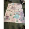 Image 1 : GIRLS UNICORN AREA CARPET