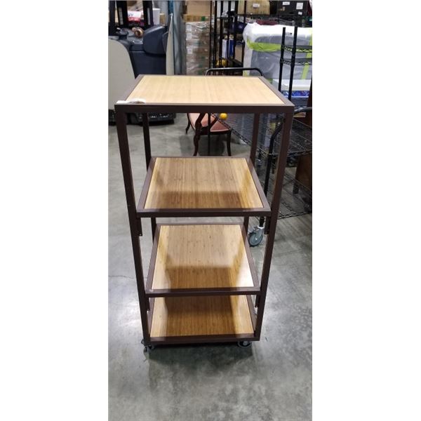 SQUARE ROLLING SHELF