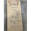 Image 1 : VIVO BLACK 4 WHEEL PET STROLLER