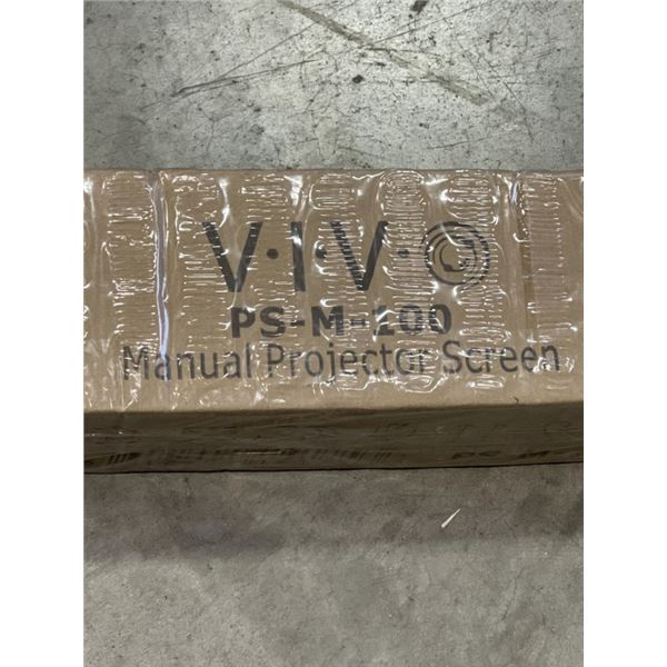 VIVO 100 INCH MANUAL PROJECTION SCREEN