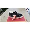 Image 3 : VANS SK8-MID REISSU BLACK TRUE WHITE, SIZE 8.O TODDLER