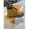 Image 1 : NEW TIMBERLAND PREMIUM 6 IN WATERPROOF BOOT WHEAT NUBUCK, SIZE 3.5 JUNIOR