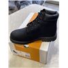 Image 3 : NEW TIMBERLAND PREMIUM 6 IN WATERPROOF BOOT BLACK NUBUCK, SIZE 5 JUNIOR