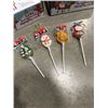 Image 2 : 6 NEW CASES OF MERRY CHRISTMAS HANGING LOLLIPOPS