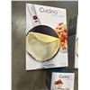 Image 3 : 2 CUCINA PRO CORLESS CREPE MAKERS AND CUCINA PRO CAST IRON MEAT GRINDER AND SAUAGE MAKER, PAKAGING M
