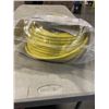 Image 2 : AS NEW 200FT YELLOW 3 WIRE INDOOR OUTDOOR LIGHTED EXTENSION CORD, 14AWG
