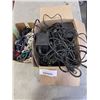 Image 1 : 2 BOXES OF CHARGING CORDS AND ADAPTERS