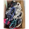 Image 3 : 2 BOXES OF CHARGING CORDS AND ADAPTERS