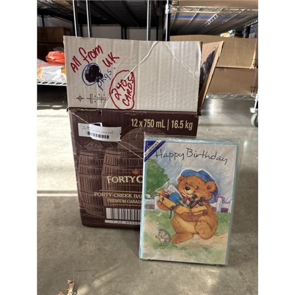 CASE OF NEW VINTAGE CARDS - 240PCS, BLANK, THE ONE I LOVE, ETC