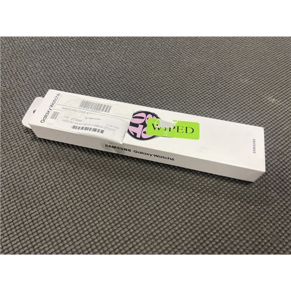 SAMSUNG GALAXY WATCH 6 40MM BLUETOOTH SMARTWATCH - TESTED WORKING, RETAIL $499