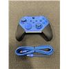 Image 2 : XBOX ELITE V2 CORE BLUE WIRELESS CONTROLLER - TESTED WORKING, RETAIL $179