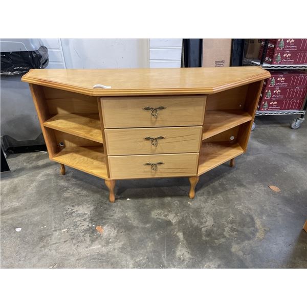 SOLID WOOD MAPLE CABINET