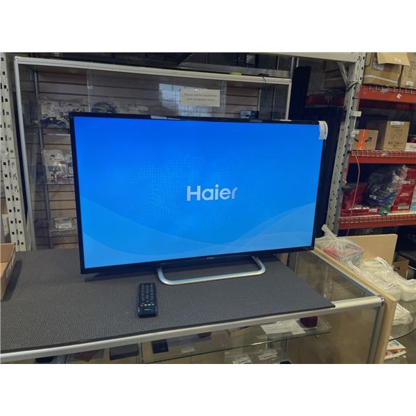 HAIER 40 INCH TV, WORKING