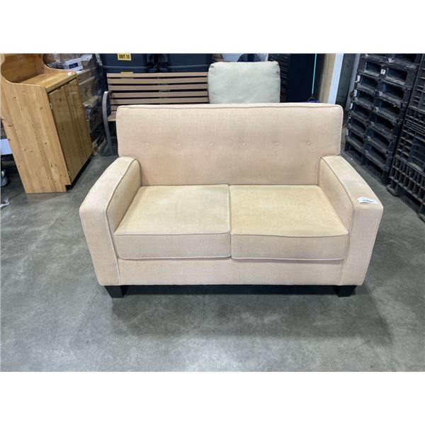 MODERN FABRIC LOVESEAT