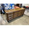 Image 2 : VINTAGE 9 DRAWER DRESSER