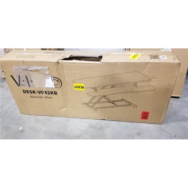 VIVO BLACK DESK RISER