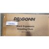 Image 3 : DRAGONN BLACK ERGONOMIC KNEELING CHAIR