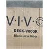 Image 2 : VIVO BLACK DESK RISER
