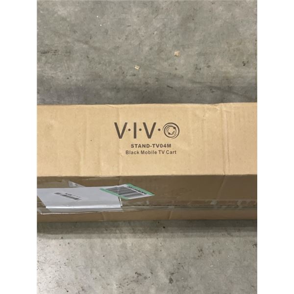 VIVO BLACK MOBILE TV CART