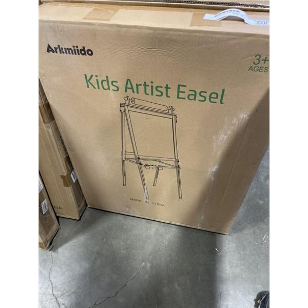 NEW ARKMIIDO PINK KIDS ARITIST EASEL SET