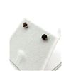 Image 2 : STERLING SILVER NATURAL GARNET EARRINGS, RETAIL $300.00. GARNET IS THE BIRTHSTONE FOR JANUARY.