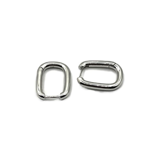 STERLING SILVER HOOP EARRINGS, W/A $125.00.