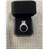 Image 5 : NEW S925 3.0CT MOISSANITE LAB DIAMOND BOW RING, SIZE 7, MOUNTED IN 925 STERLING SILVER W/ WHITE GOLD